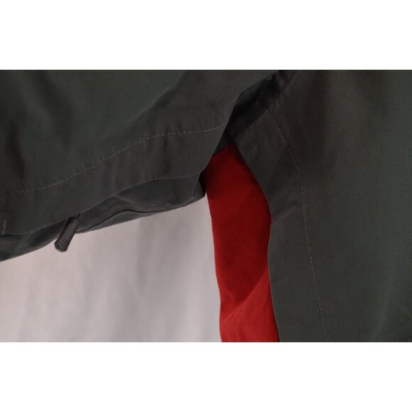 The North Face Mens Jacket Size Large Retro Outdoors Green Black Detachable Hood - Picture 6 of 16